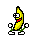 tanzende Banane